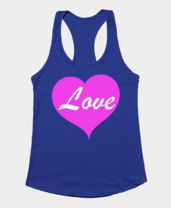 Valentines Day Gift, LOVE Tank Top ZNF08