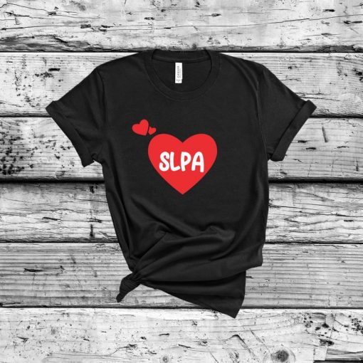 Valentine's Day Speech Red Heart Tshirt ZNF08