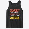 Valentine's Day Welder's Wife Gift Tank Top ZNF08