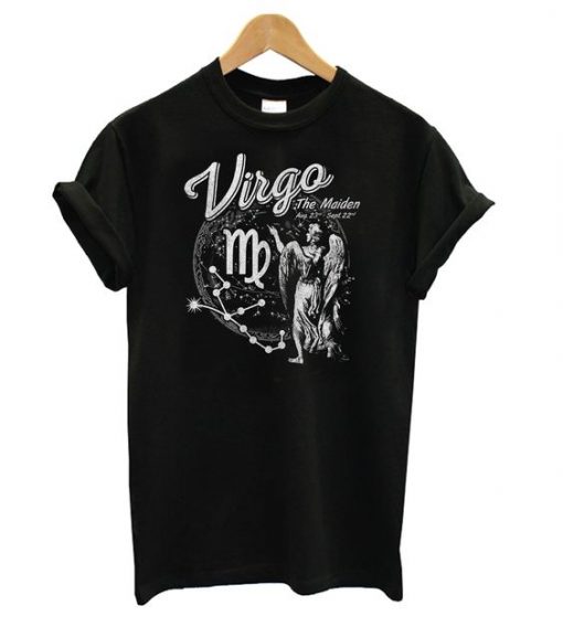 Vintage Virgo T shirt ZNF08