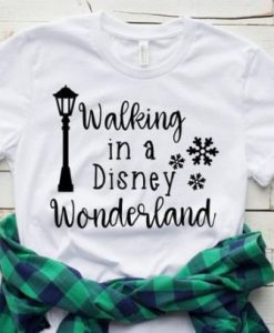 Walking in a Disney T-shirt ZNF08