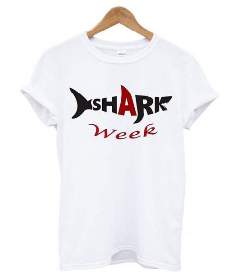 Week of Sharks great white big T shirt ZNF08