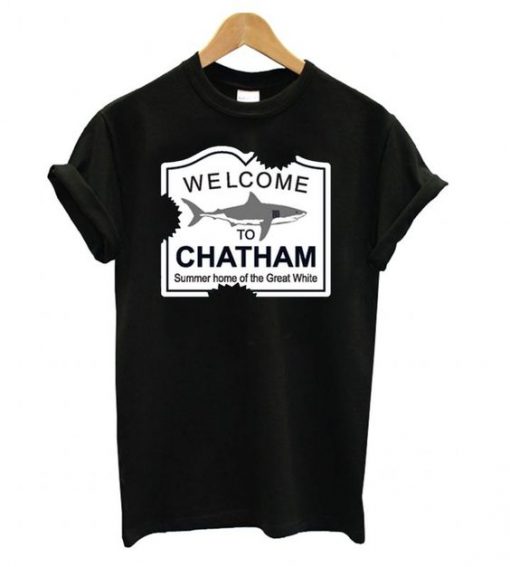 Welcome to Chatham Summer Home of the Great White T shirt ZNF08