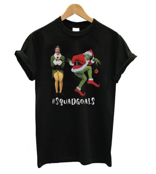 Will Ferrell and Grinch squad goals T shirt ZNF08