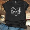 Women s Loved Cute T-Shirt ZNF08