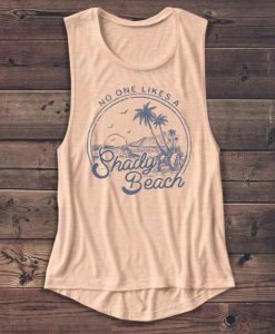 Women's Shady Beach Tanktop ZNF08