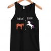 Your Aunt My Aunt Horse Unicorn Funny Trending Tanktop ZNF08