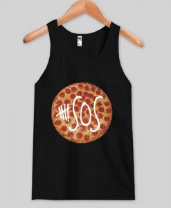 five second of summer pizza Tank top ZNF08