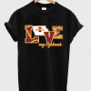 i love state my cyclones t-shirt ZNF08