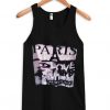 paris love metropolitain tank top ZNF08