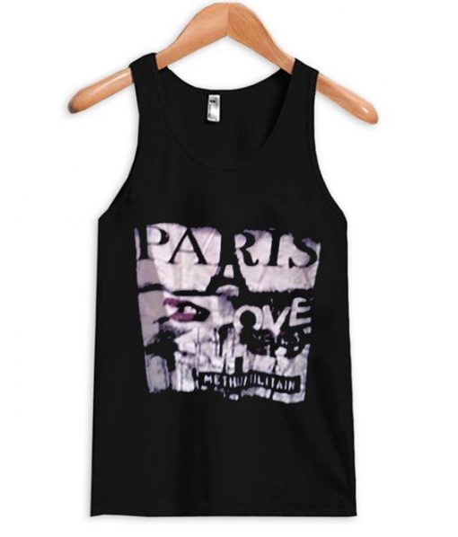 paris love metropolitain tank top ZNF08