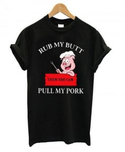 pull my pork T-shirt ZNF08