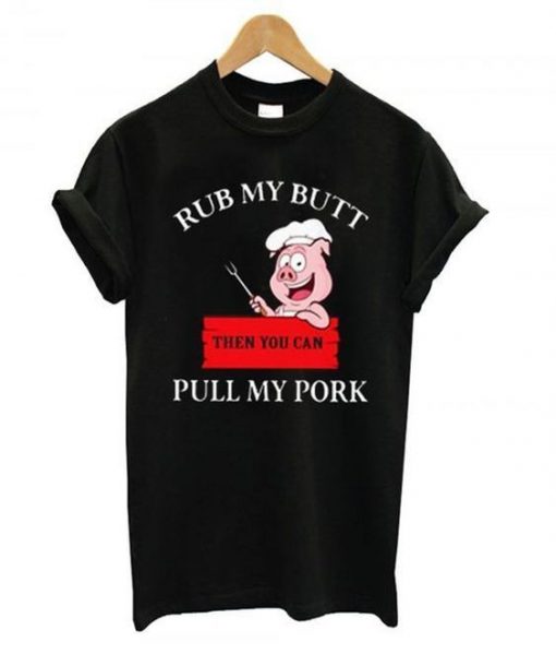 pull my pork T-shirt ZNF08