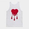 red heart TANK TOP ZNF08