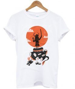 samurai sushi t-shirt ZNF08