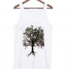 silhouette tree tank top ZNF08