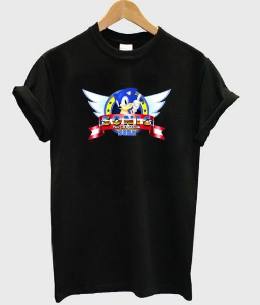 sonic sega t-shirt ZNF08