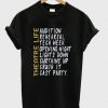 theatre life t-shirt ZNF08