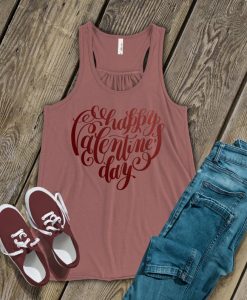 valentine heart womens TANK TOP ZNF08