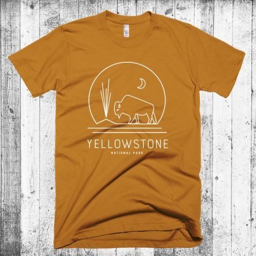 yellowstone national park graphic tee ZNF08