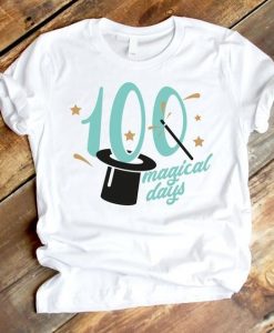 100 days of school Tshirt ZNF08