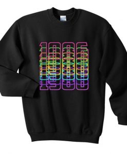 1986 sweatshirt ZNF08