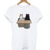 4 Cats in a Box T shirt ZNF08