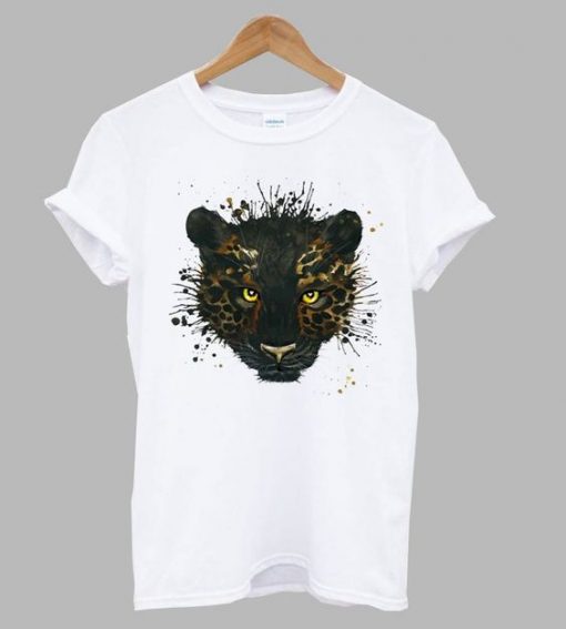 African Farm Animal Black Panther T Shirt ZNF08