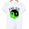 Alien Yin Yang Far Out T-shirt ZNF08
