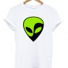 Alien Yin Yang Green T-shirt ZNF08