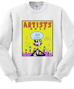 Artists Only Squidward sweatshirt ZNF08