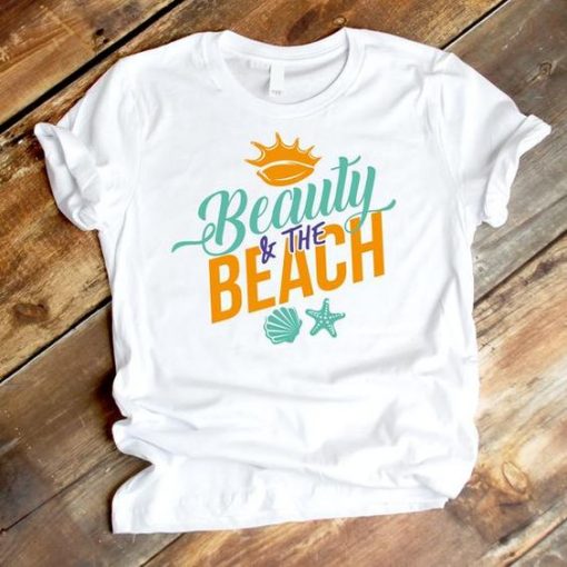 Beauty and the beach Tshirt ZNF08