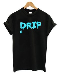 Blue DRIP t shirt ZNF08