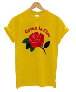 COMO LA FLOR ROSE TSHIRT ZNF08