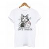 Cat Astronaut Space Traveler t shirt ZNF08