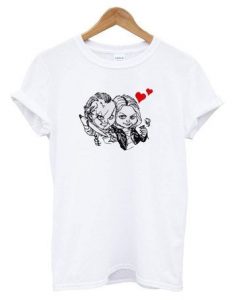 Chucky And Tiffany Love T Shirt ZNF08