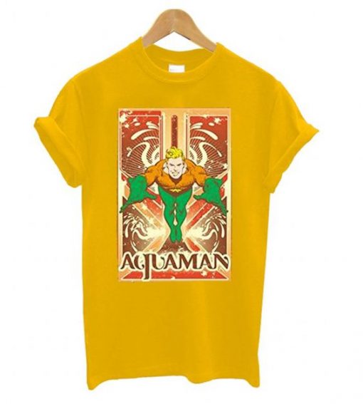 Comics Aquaman T shirt ZNF08