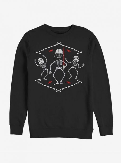 Dark Side Skeletons Sweatshirt ZNF08