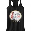 Disney Juniors' Princesses Anniversary Logo Ideal Racerback Tank Top ZNF08