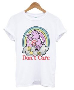 Don't Care Bear Pocket T shirt ZNF08