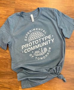 EPCOT inspired T-shirt ZNF08