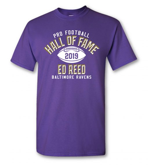 Ed Reed Class of 2019 Elected T shirt ZNF08