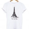 Eiffel tower shirt znf-8