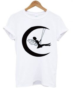 Fairy on moon T-shirt ZNF08