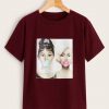 Figure Print Tee T-Shirt ZNF08