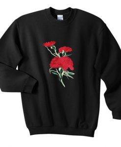 Flowers sweatshirt ZNF08