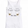 Funny BOO BEES Helloween tank top ZNF08