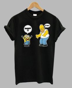 Funny Minions Simpons T Shirt ZNF08