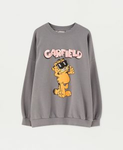 Garfield faded sweatshirt ZNF08