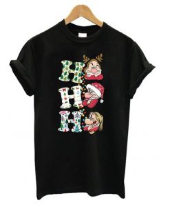 Grumpy ho ho ho christmas T shirt ZNF08